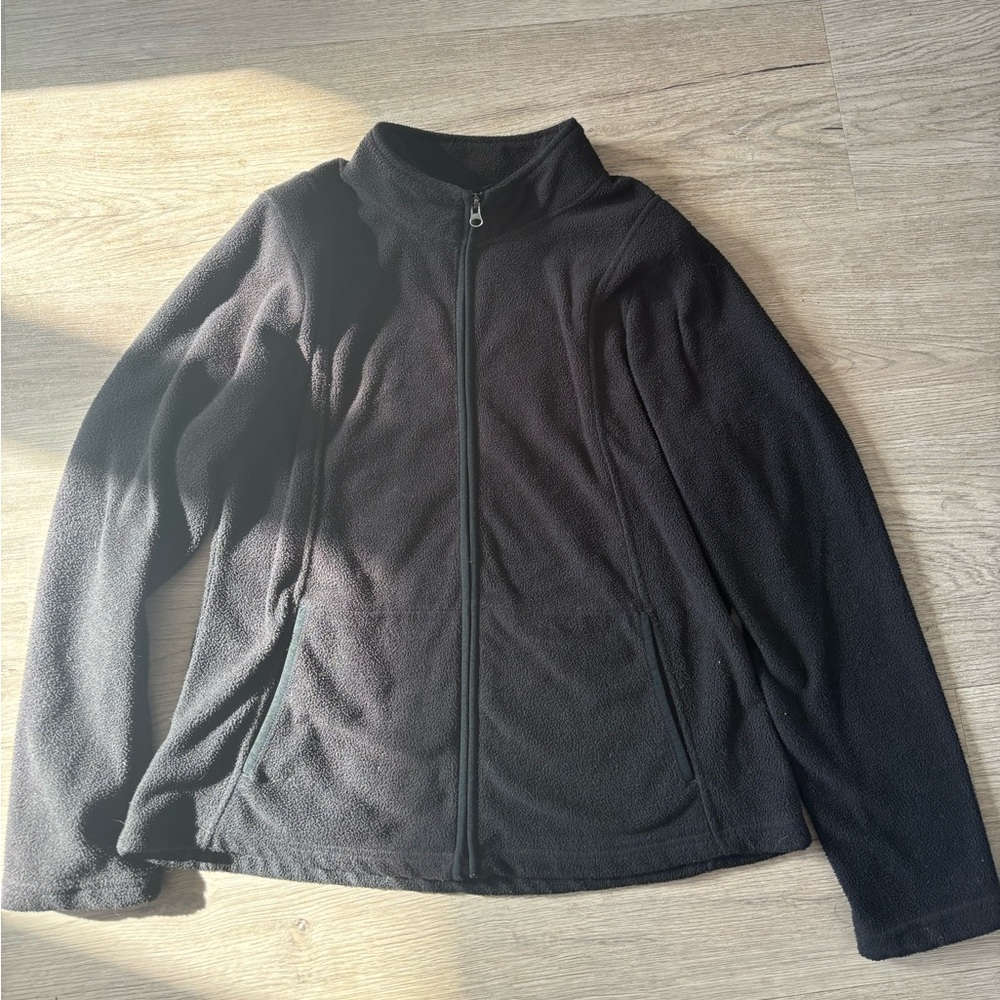 Merona Black Fleece Jacket